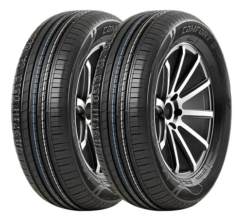 Kit 2 Pneus Lanvigator Comfort Ii 175/75r14 Aro 14 86t T