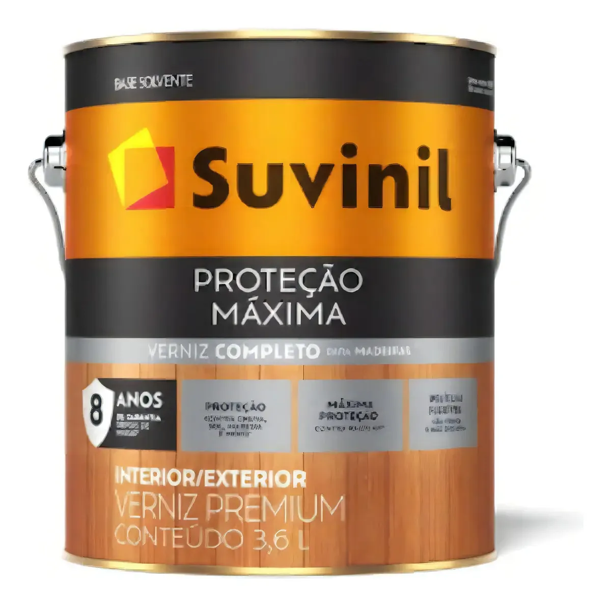 VERNIZ PROTEÇÃO MAXIMA BRILHANTE NATURAL 3,6L SUVINIL