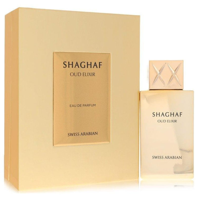 Perfume Shaghaf Oud Elixir 75 ML Eau De Parfum Spray (Unisex) Feminino