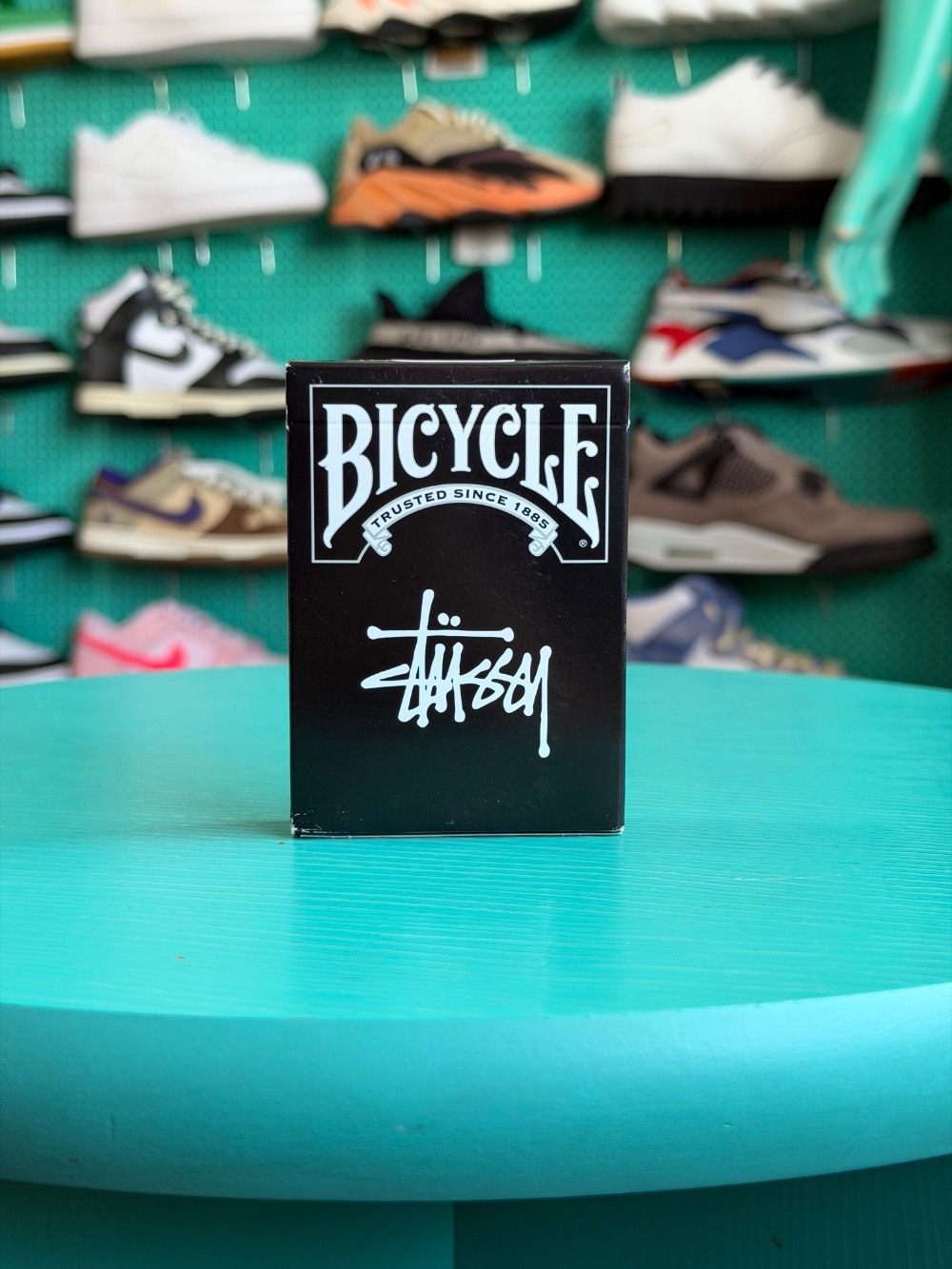 Bicycle x Stüssy Baralho Playing Cards Black — Único, Novo