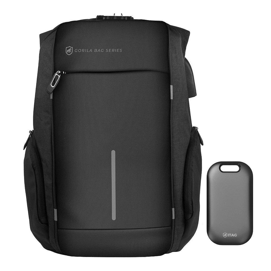 Kit Rastreador Chaveiro iTag + Mochila Locker - Gshield