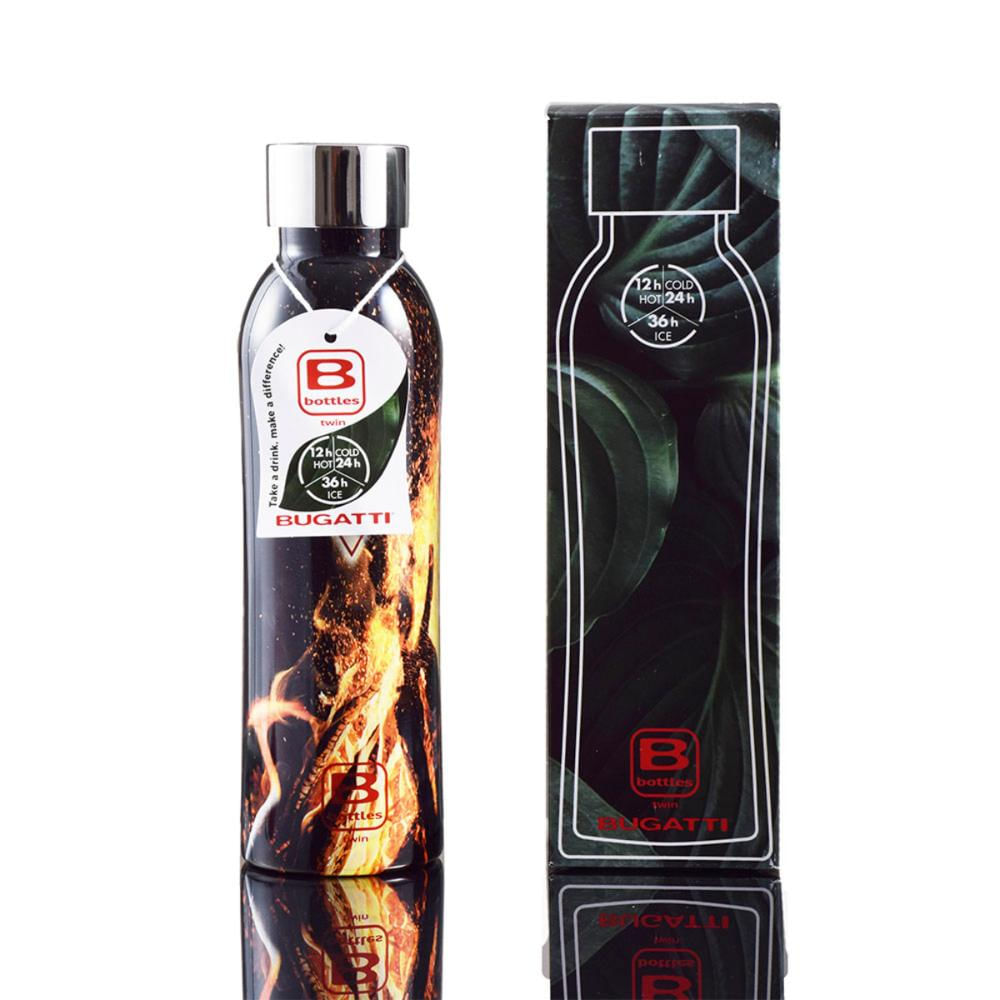 Foto 3 de Garrafa Térmica Squeeze 500ml Elemento Fogo Twin Bugatti