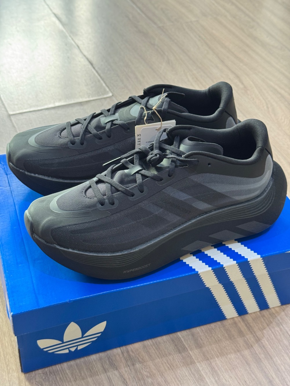 adidas Hyperboost EPHR LT Core Black Utility Black — 43, Novo