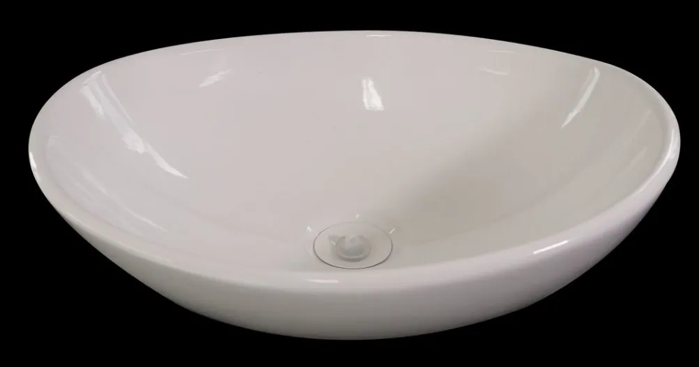 100198 - CUBA DE APOIO OVAL BALI BRANCO COZIMAX