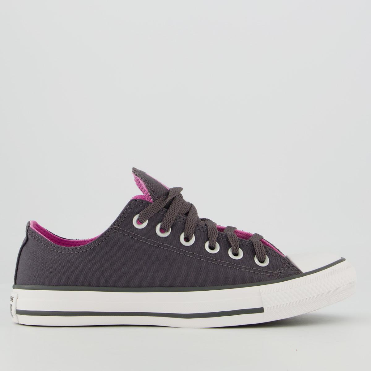 Tênis Converse All Star CT Canvas Feminino Cinza Escuro