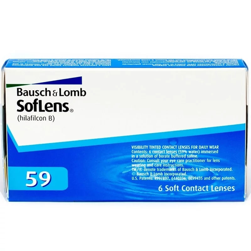 Lentes de Contato Soflens 59 6 Unidades -3,25