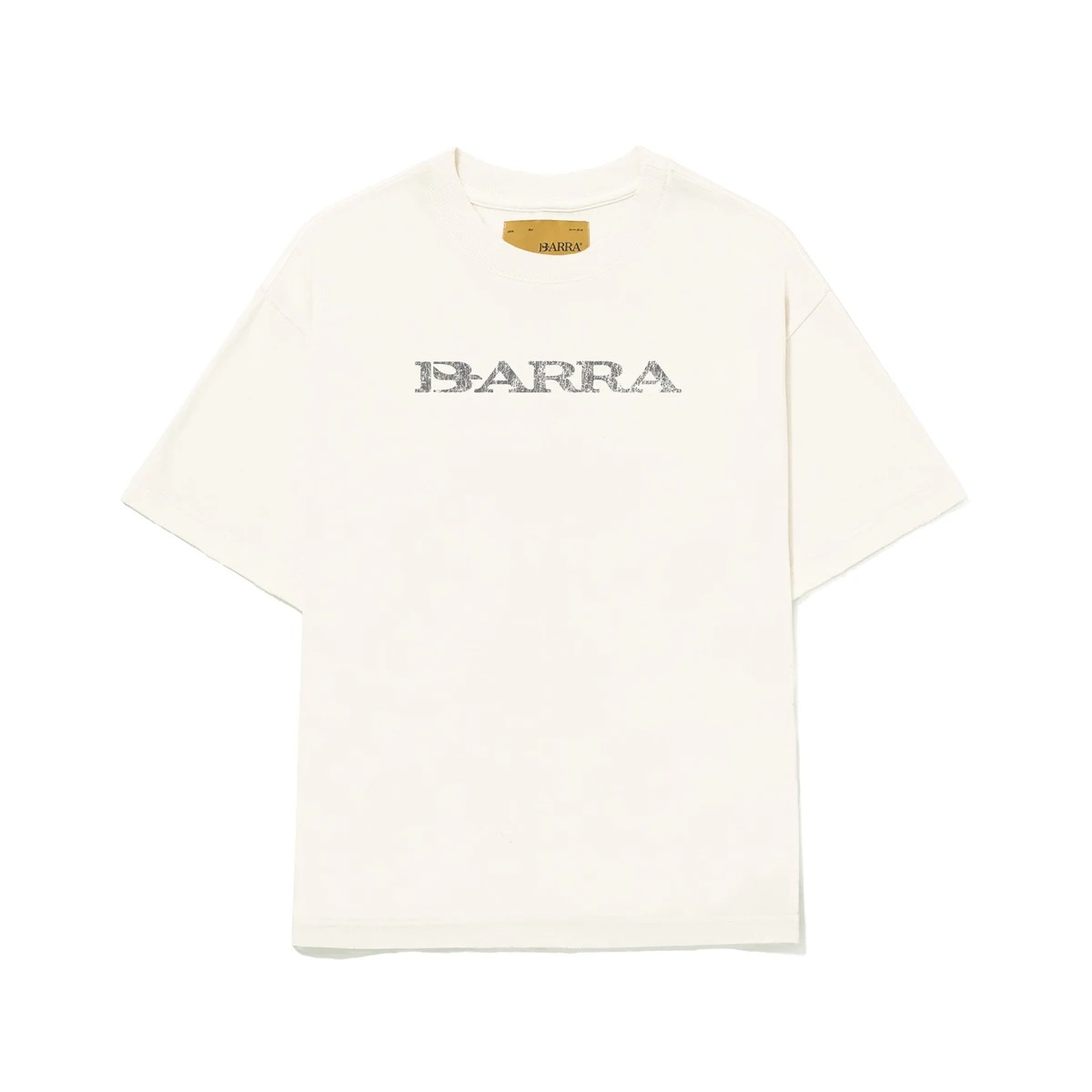 Camiseta Barra Crew Barra Logo Remix Off White — P / M / G, Novo