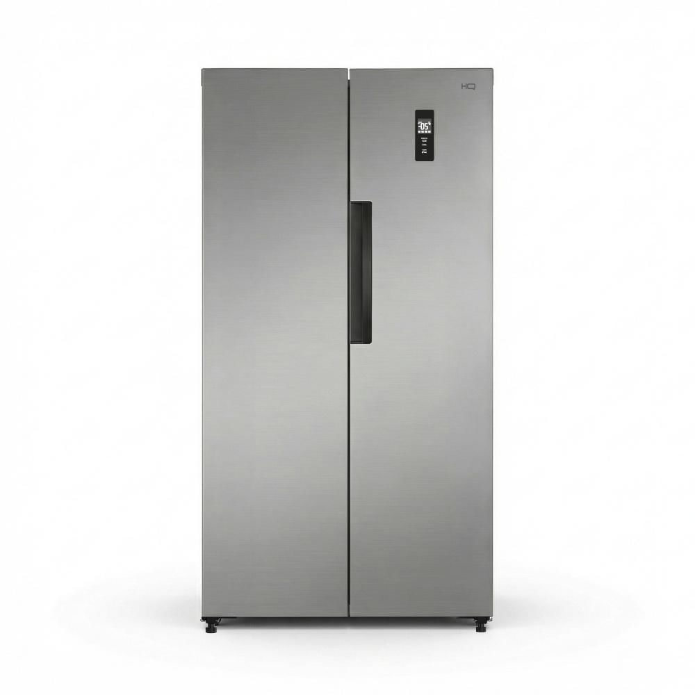 Geladeira Refrigerador HQ Frost Free Side By Side 460 Litros Inox HQ-460SBSFF 110