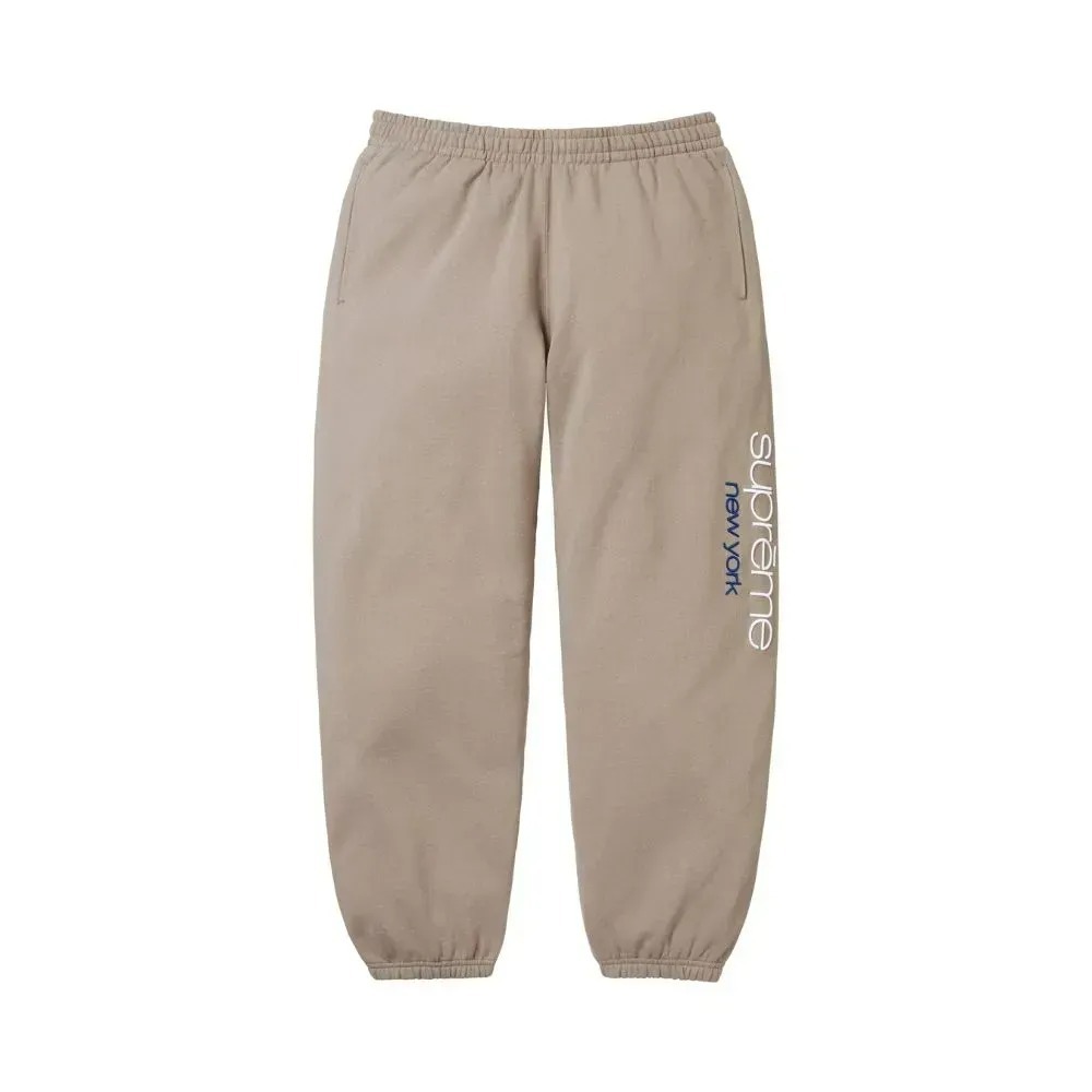 Calça Supreme Classic Logo Taupe SS26-W3 — G, Novo
