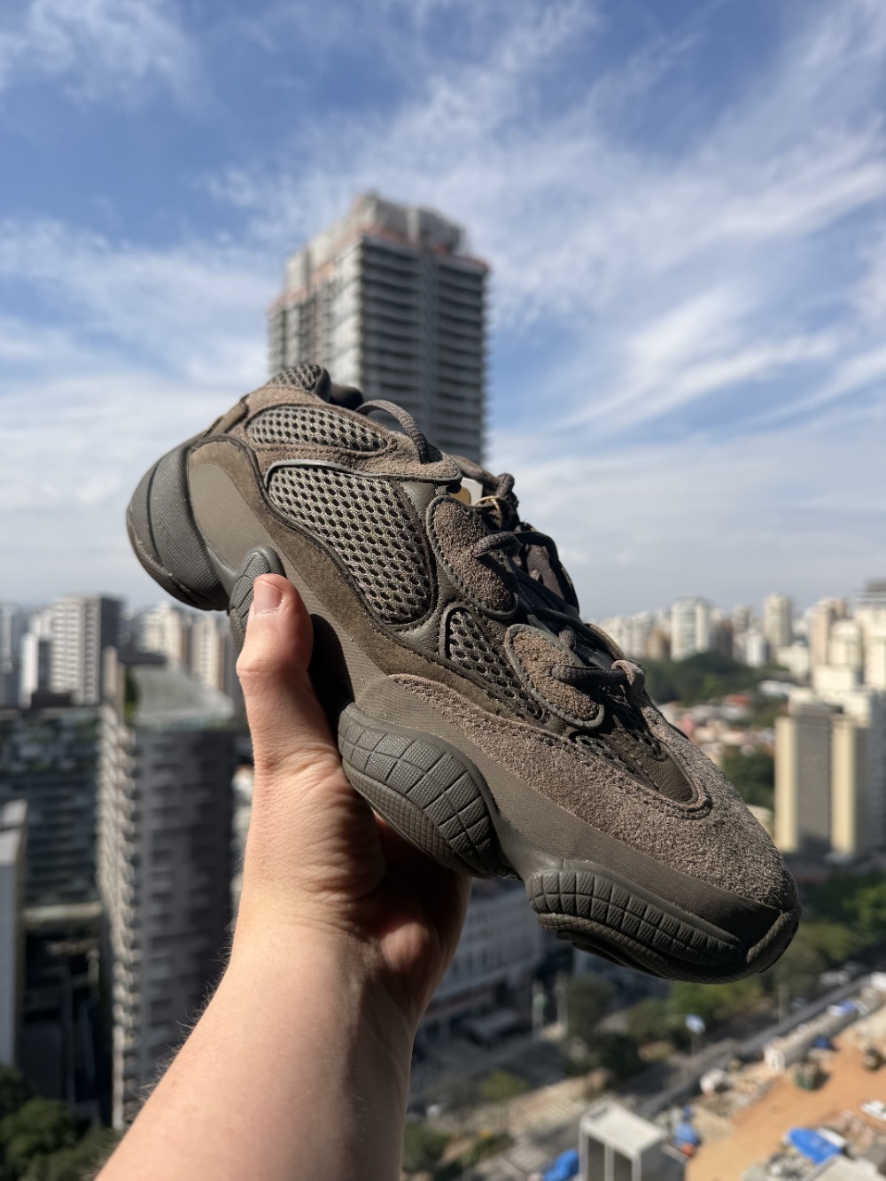 Yeezy 500 Brown Clay — 42, Novo