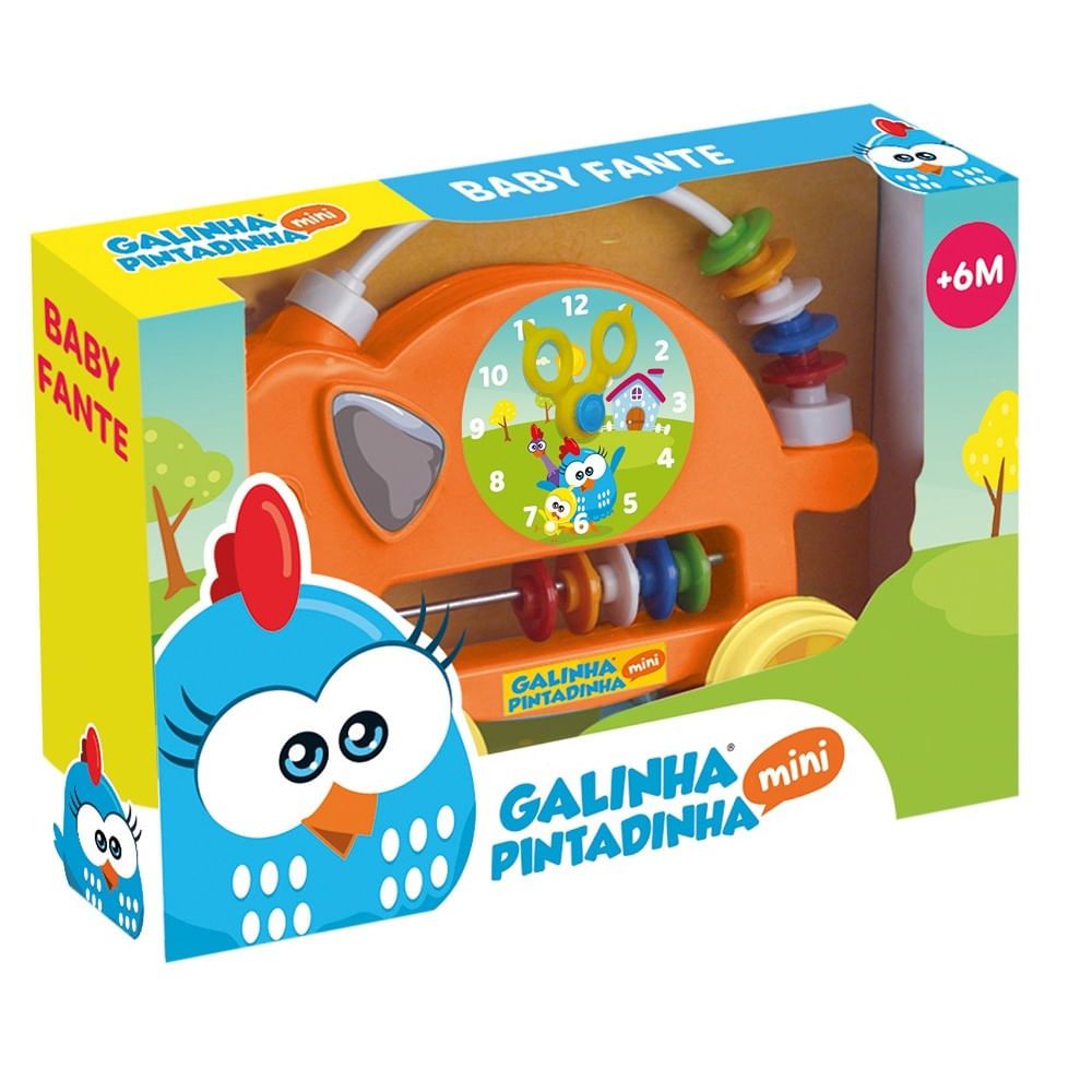 Galinha Pintadinha Baby Fante de Atividades - Monte Líbano