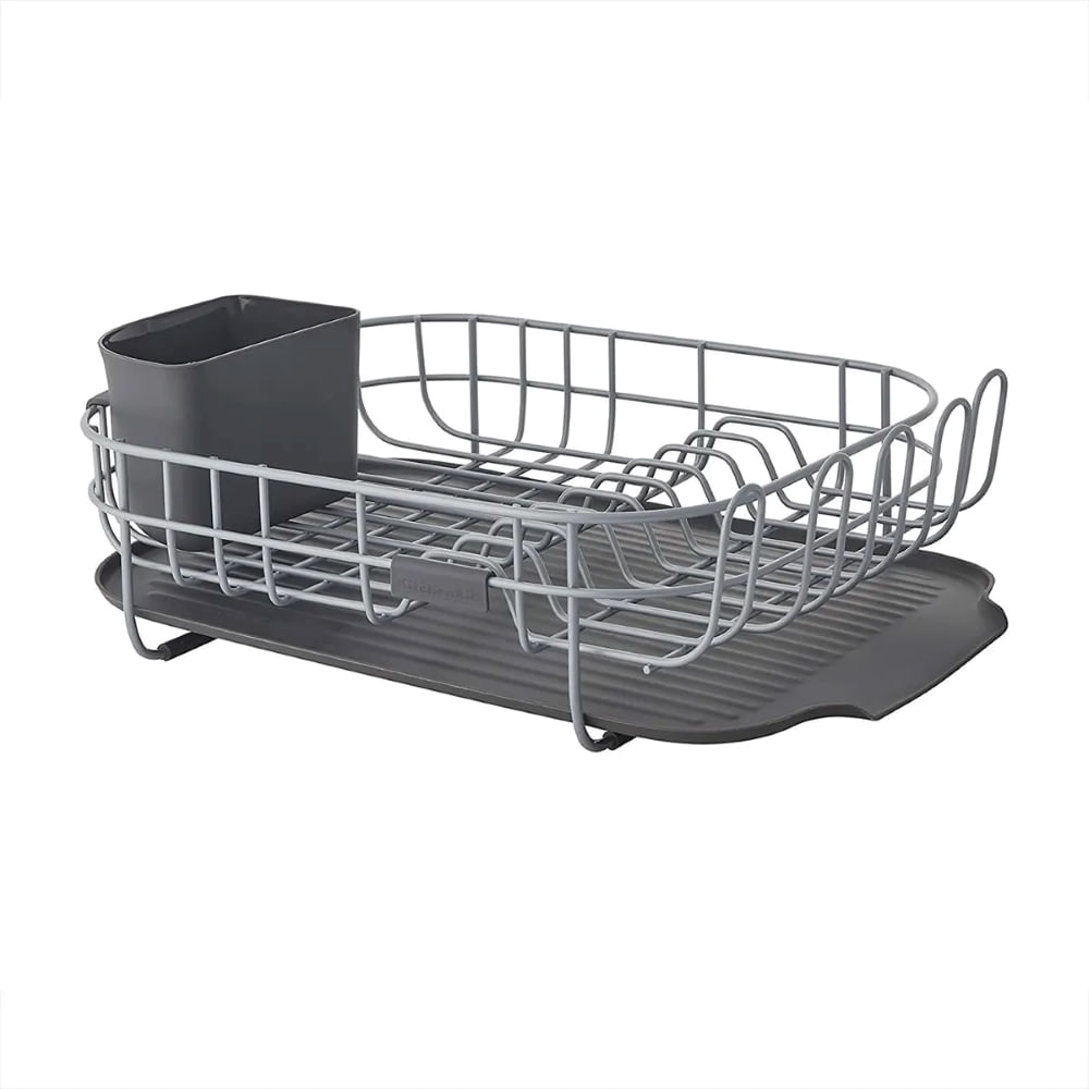 ESCORREDOR KITCHENAID DE LOUÇAS PRATOS E TALHERES COZINHA PRÁTICA KEG197OSGR