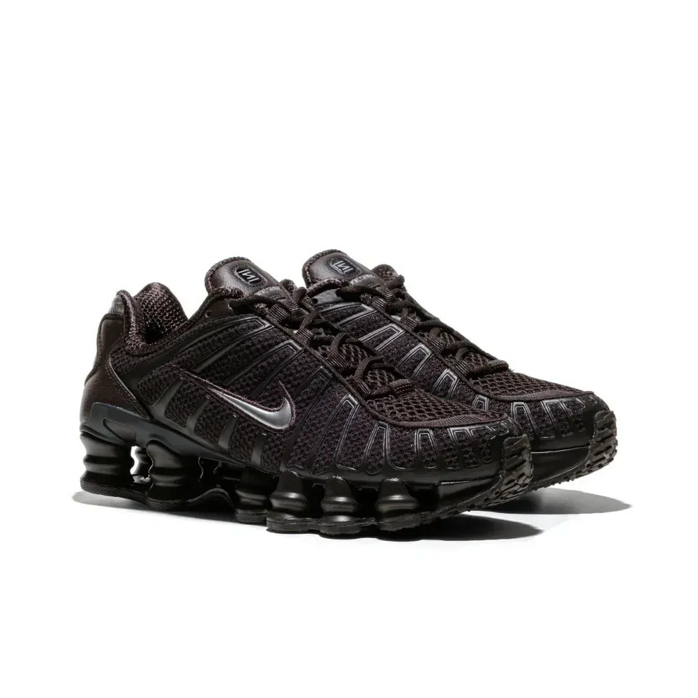 Nike Shox TL Velvet Brown Metallic Silver — 37, Novo