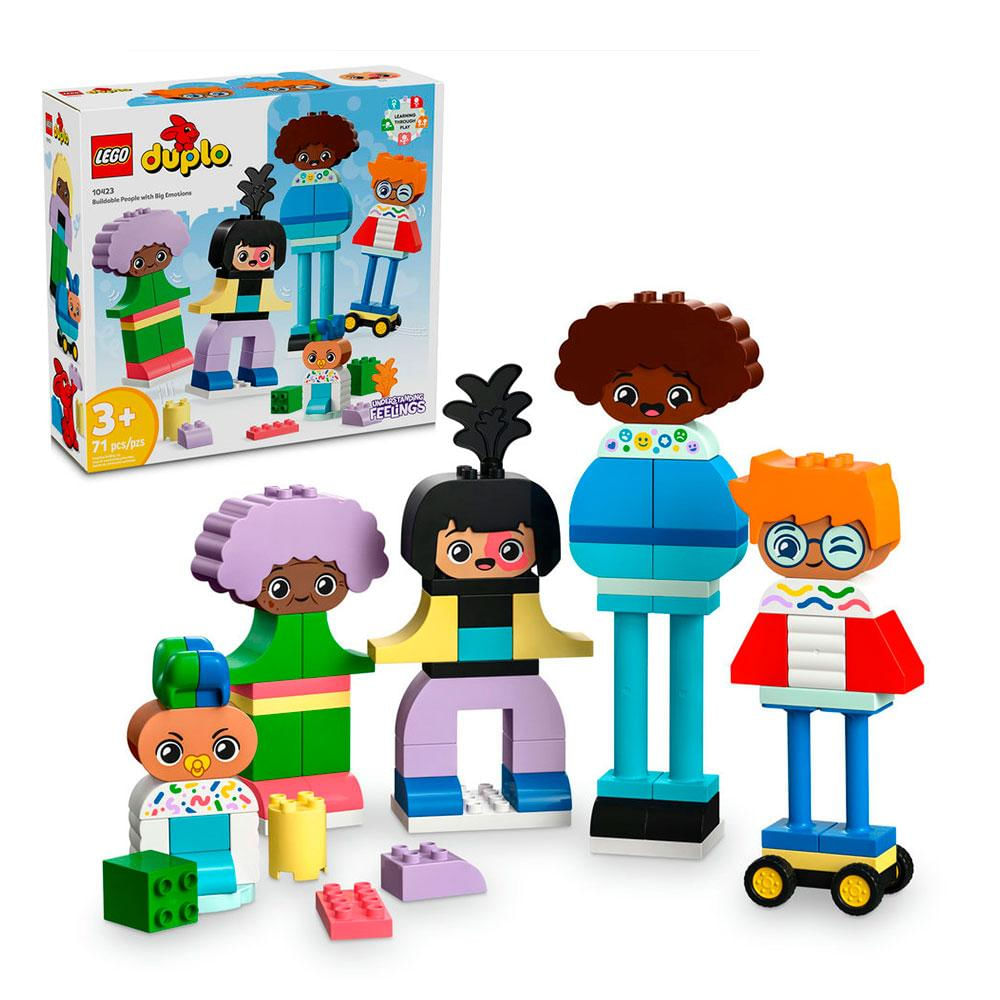 LEGO® DUPLO® Town Pessoas Construíveis com Grandes Emoções 10423