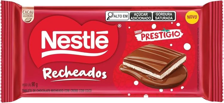 Nestlé Prestígio Recheado 90g Tablete