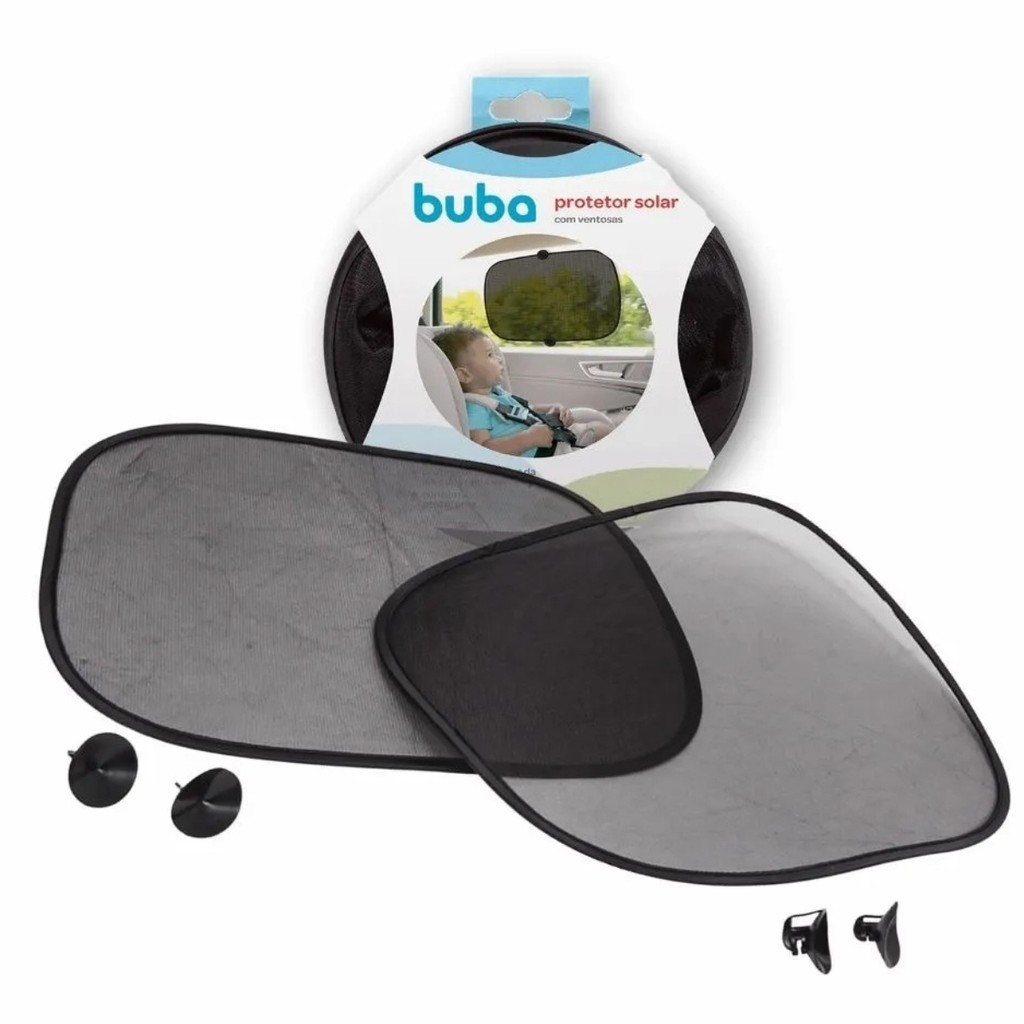 Kit Blackout 2 Protetores Solar com Ventosa 14461 - Buba