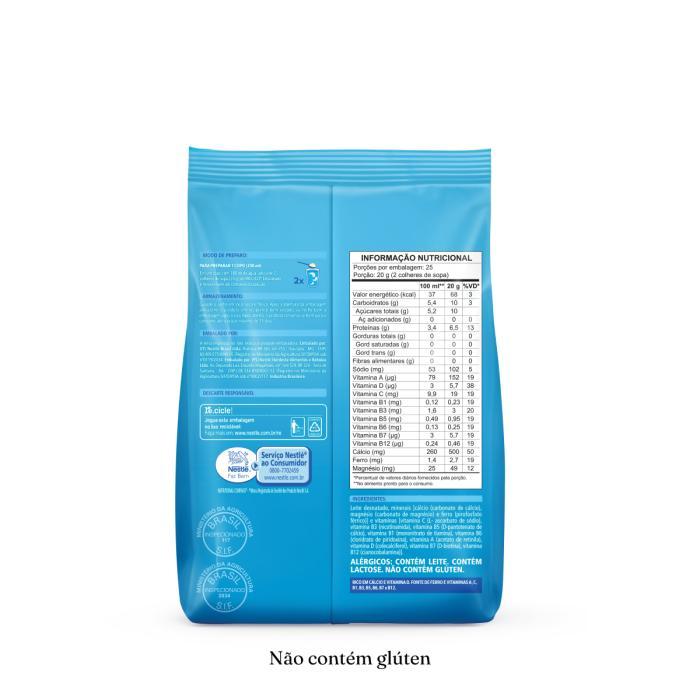 Foto 2 de Leite em pó Molico Desnatado Sachet 500g