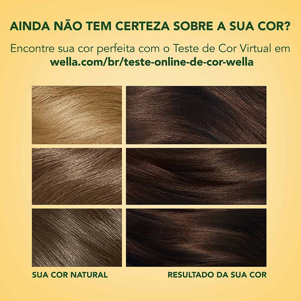 Foto 5 de Coloração Wella Soft Color - Tons Castanhos — Castanho Médio 40