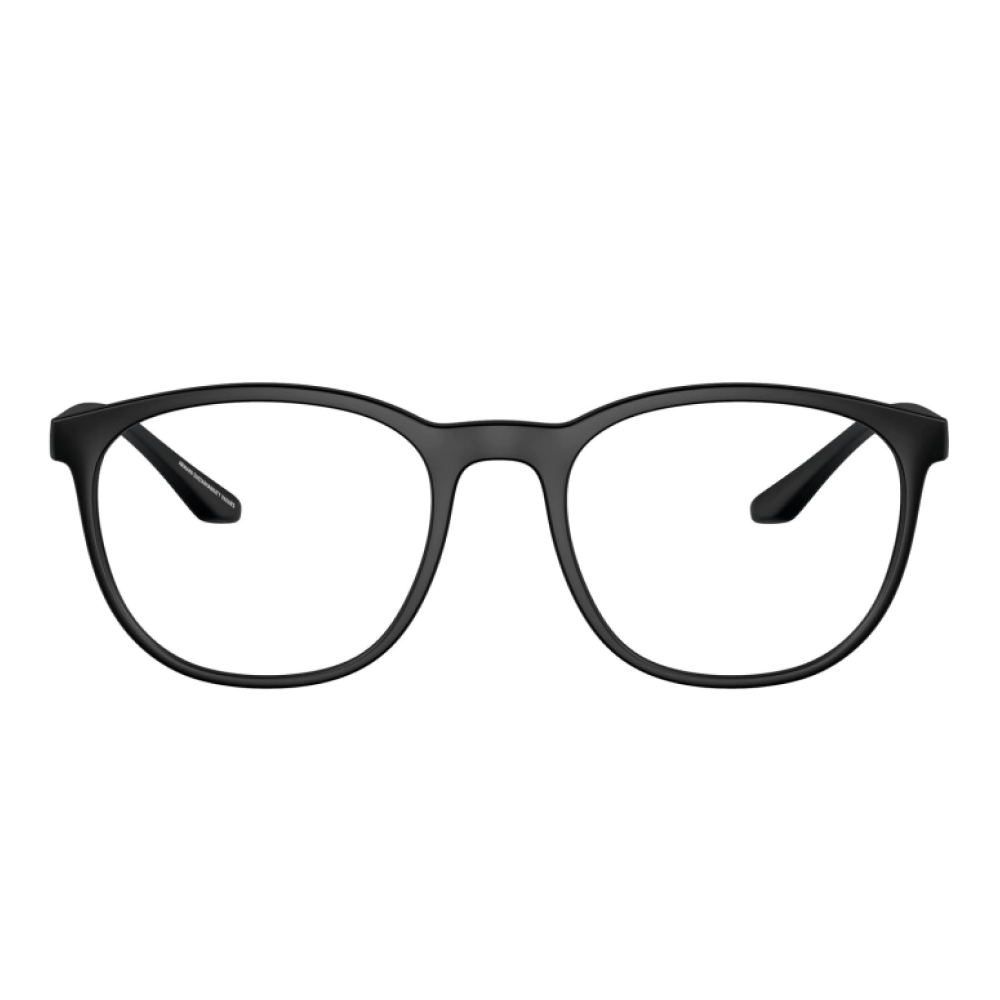 Armação de Óculos de Grau Emporio Armani EA3229 Masculino Pantos Acetato Preto