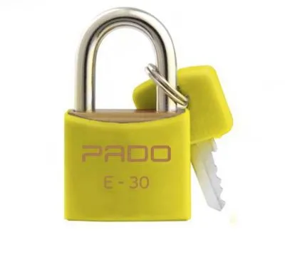 CADEADO CORES SM LT-30MM AMARELO PADO