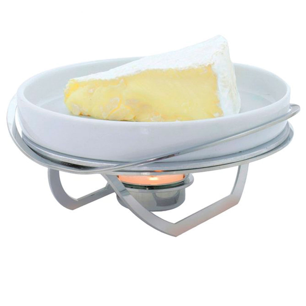 Rechaud Brie Linea Grande Inox Riva