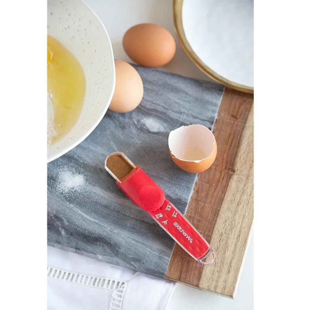 Foto 4 de Colher Medidora Retrátil Cozinha Prática Casa 5ml Fox Run
