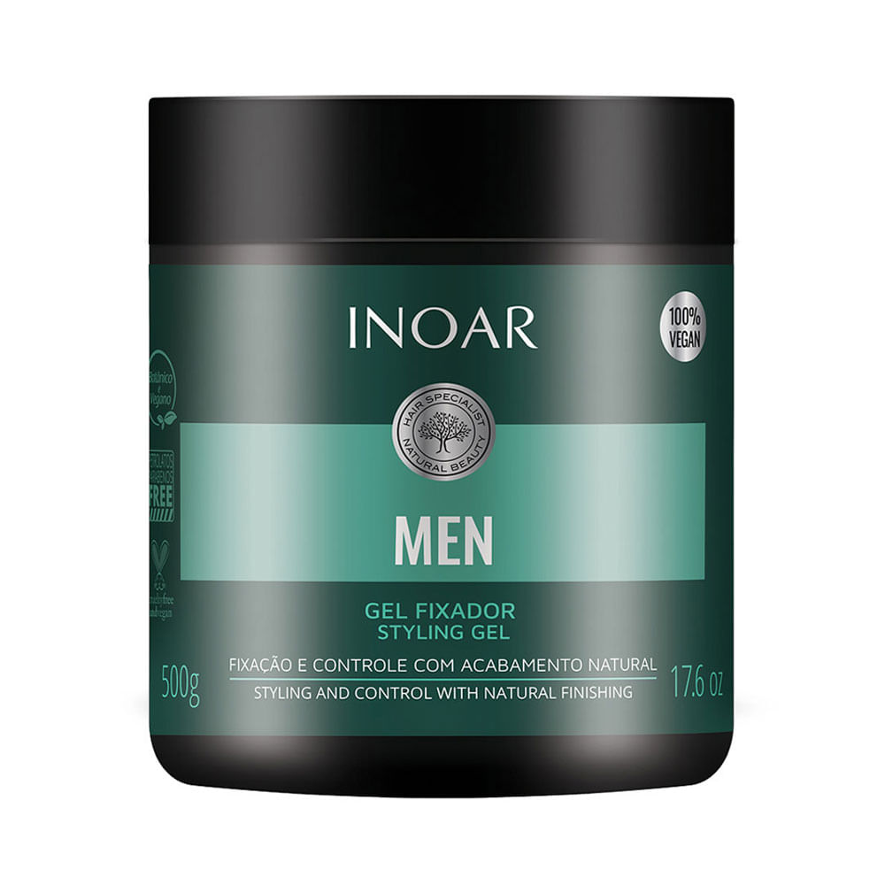 Inoar Men - Gel Fixador Capilar — 500g
