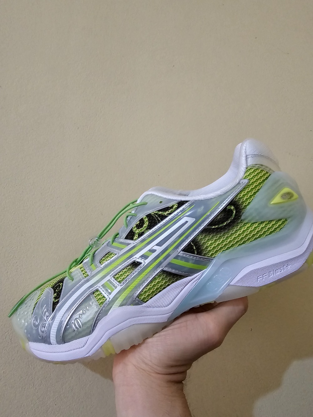 LTTT x Asics Gel-Resolution 5 Parrot Green Pure Silver — 40 / 41 / 42, Novo