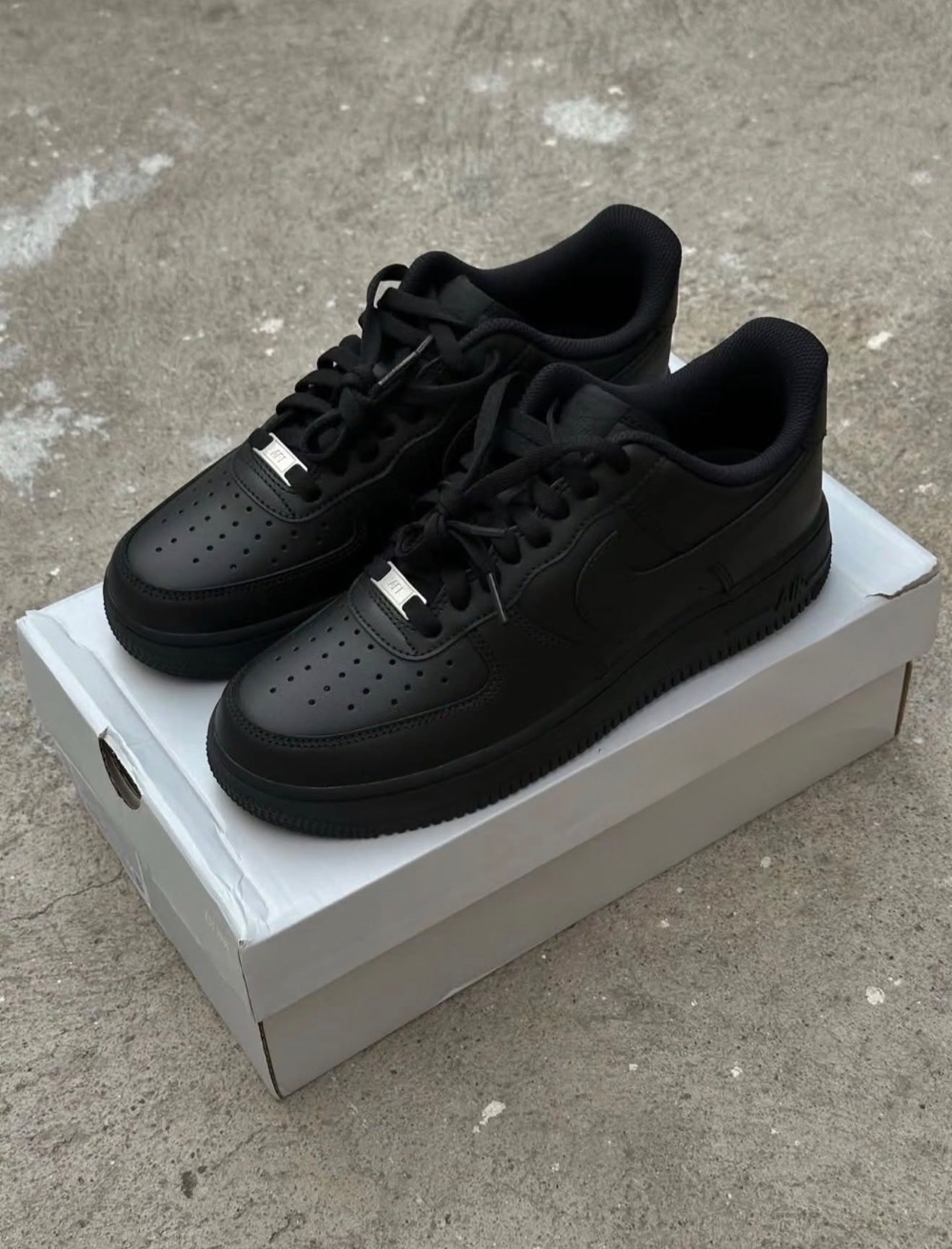 Nike Air Force 1 '07 Vintage Black — 37, Novo