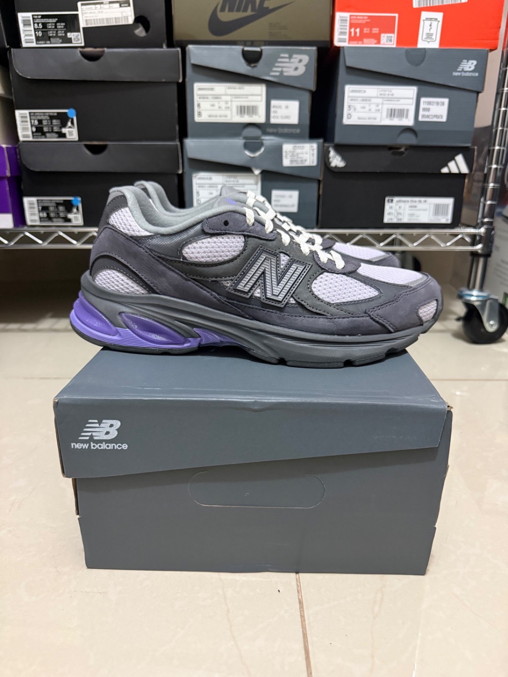 New Balance 2010 Neptune Grey Violet Crush — 41, Novo