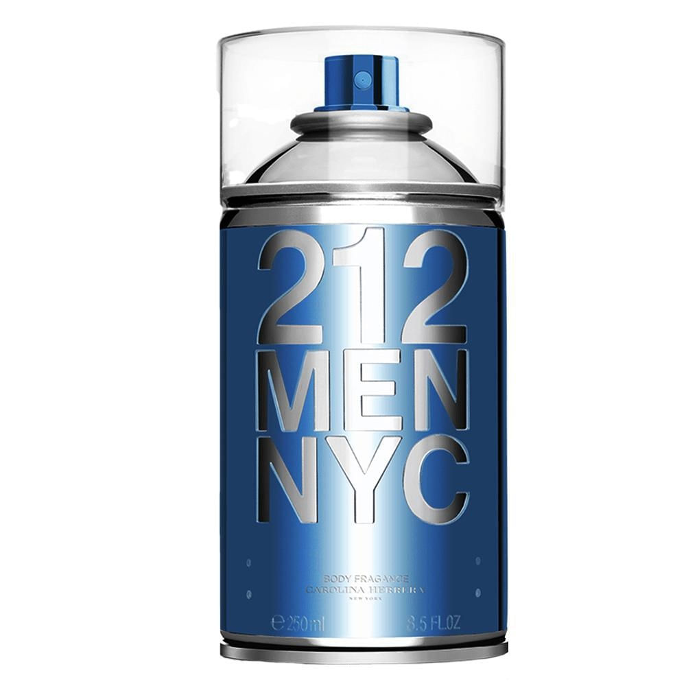 212 Men Body Spray Carolina Herrera Masculino 250Ml