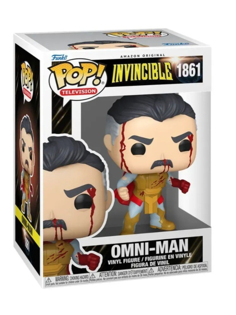 Funko Pop! Invincible Omni-Man Armor Bloody #1861 — POP, Novo