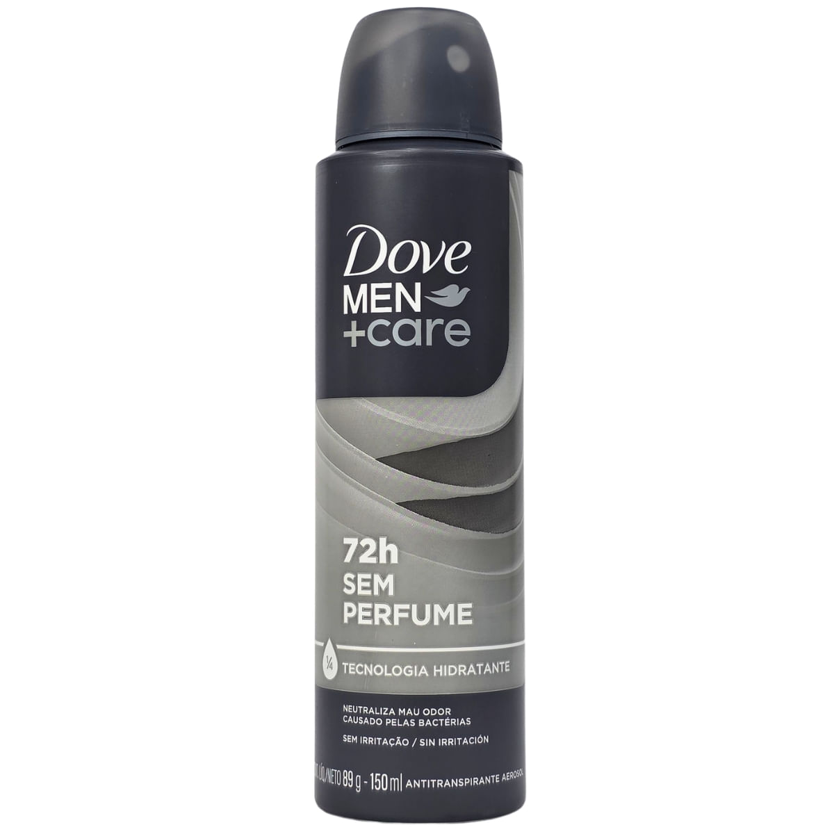 Desodorante Aerossol Sem Perfume 72H Dove Men + Care 89G/150Ml