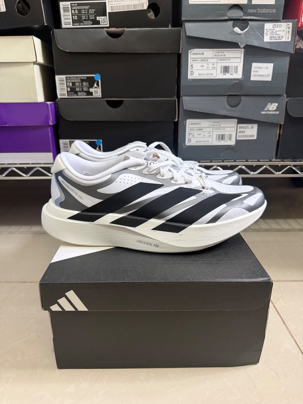 adidas Adizer EVO SL EXO Cloud White — 42, Novo