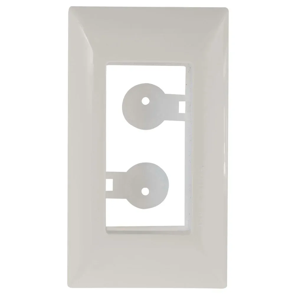 Placa para Móvel Aria de 1 Posto Branco Tramontina