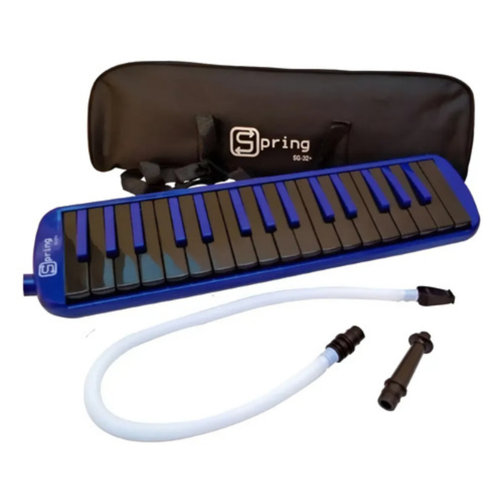 Escaleta Spring Sg-32 32 Notas Com Bag Azul Preto