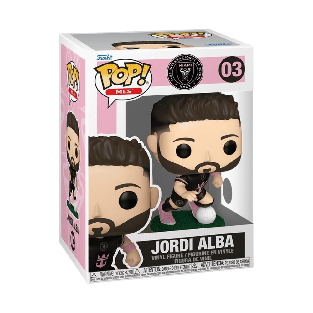 Foto 3 de Boneco Funko Pop! Inter Miami - Jordi Alba