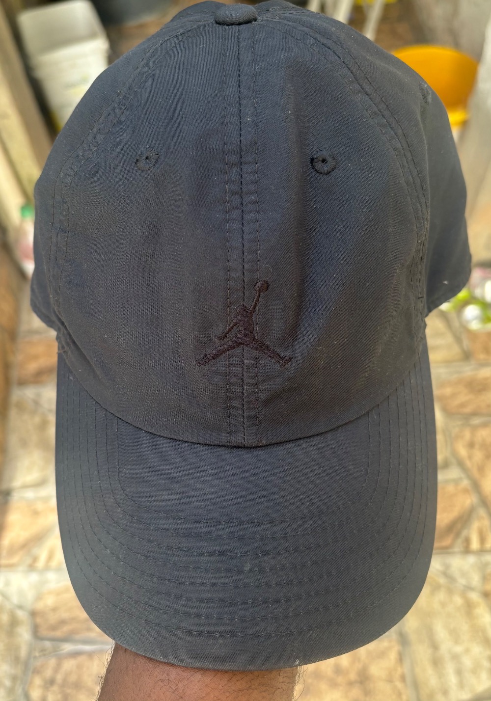 Boné Air Jordan Jumpman Black — Único, Usado