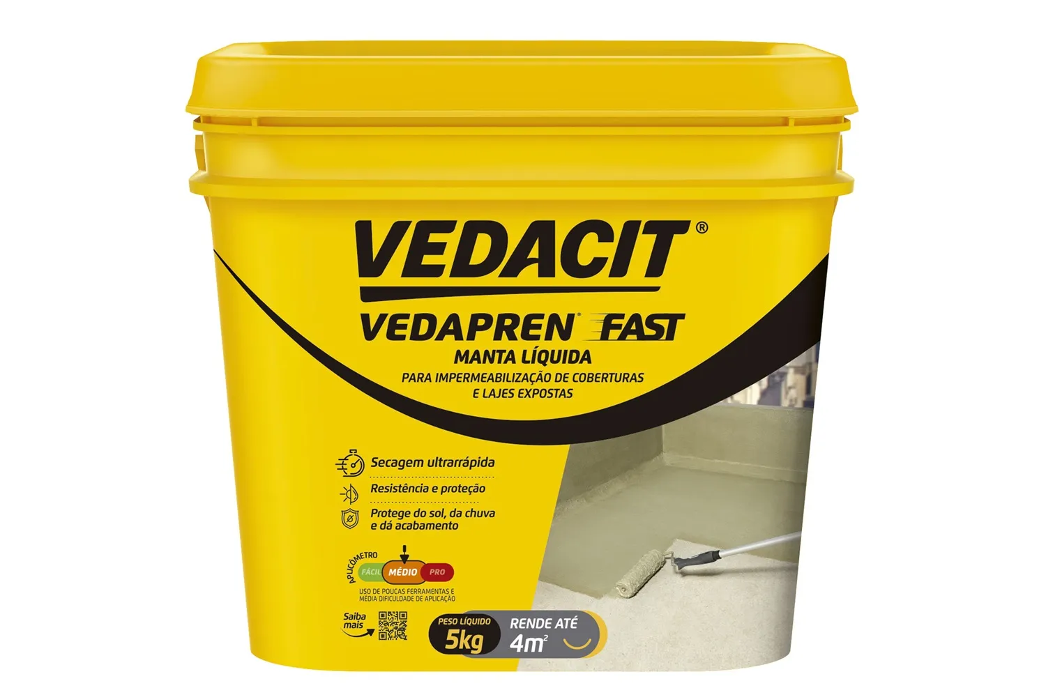VEDAPREN FAST BRANCO 5 KG VEDACIT