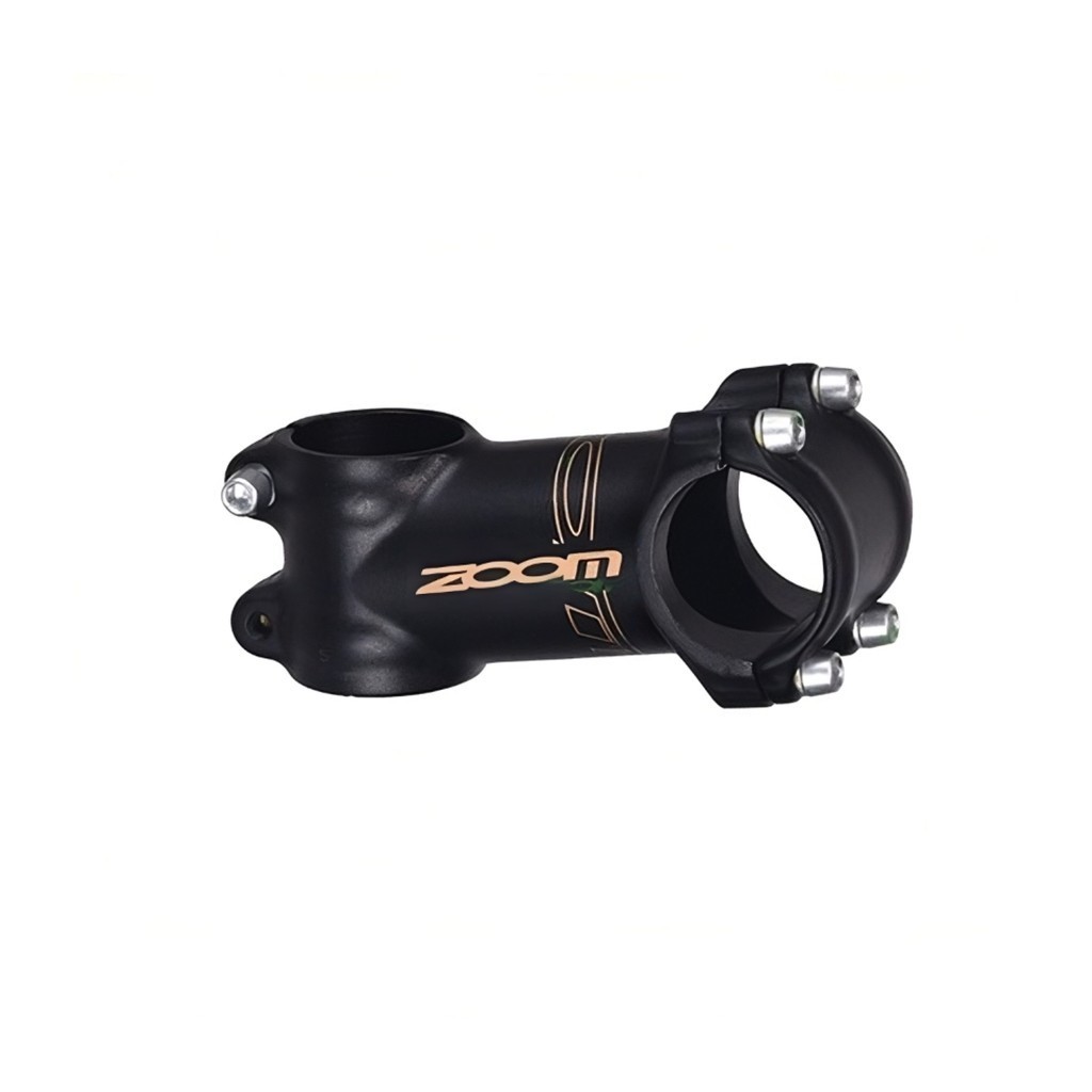 Suporte Guidão Avanço Alumínio 31.8x80mm Preto Zoom -7º Graus Rise MTB e Speed
