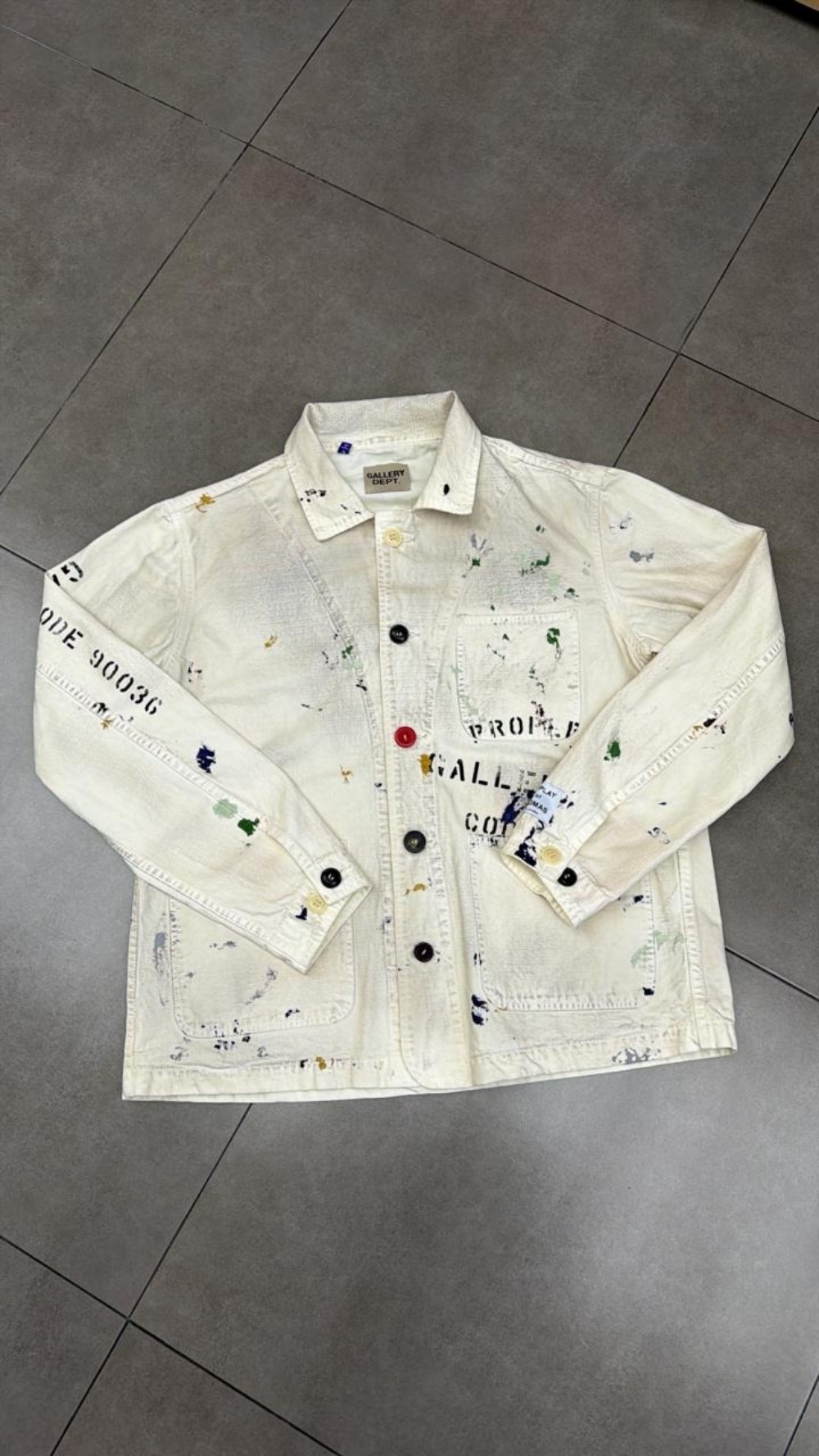 Jaqueta Gallery Dept. EP Jacket Antique White — G, Novo