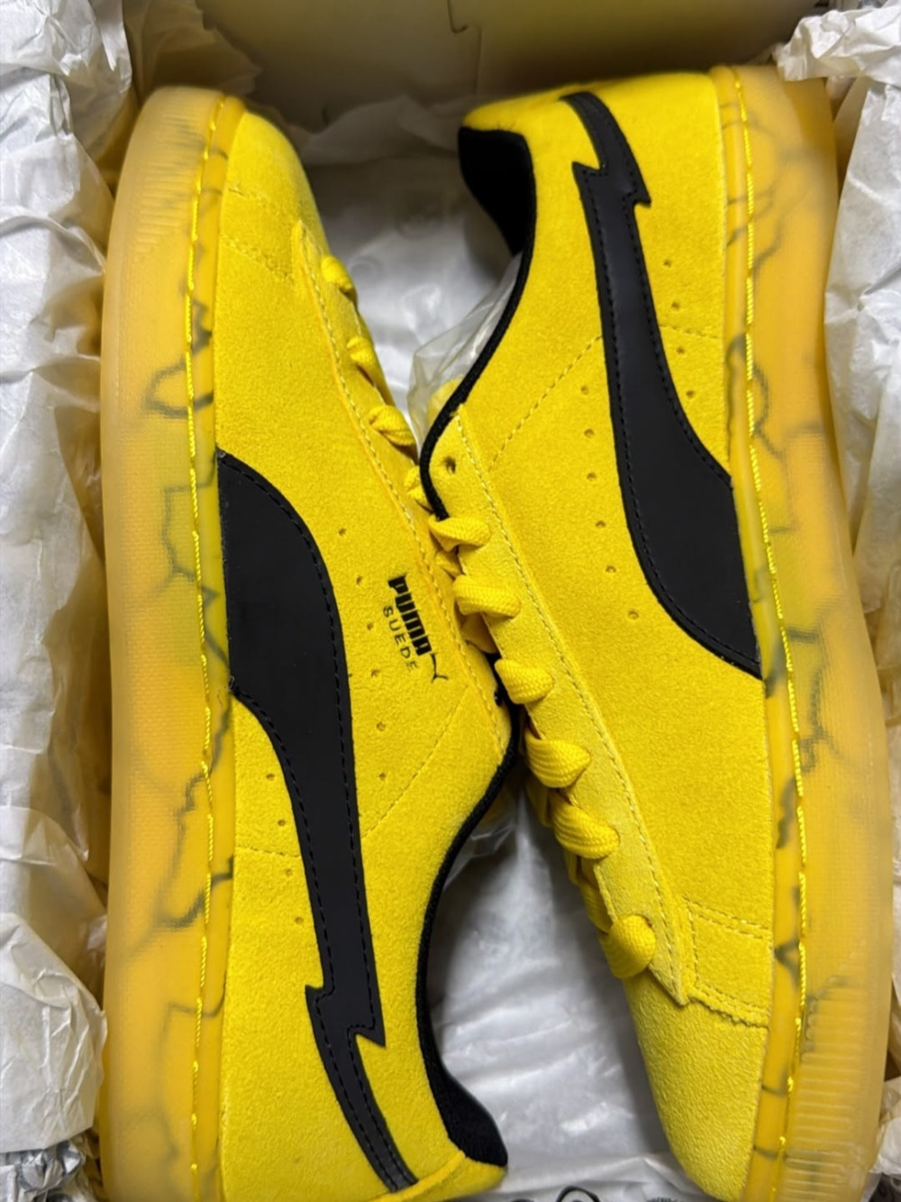 Pokémon x Puma Suede Pikachu Yellow — 37 / 38 / 39 / 41 / 43, Novo