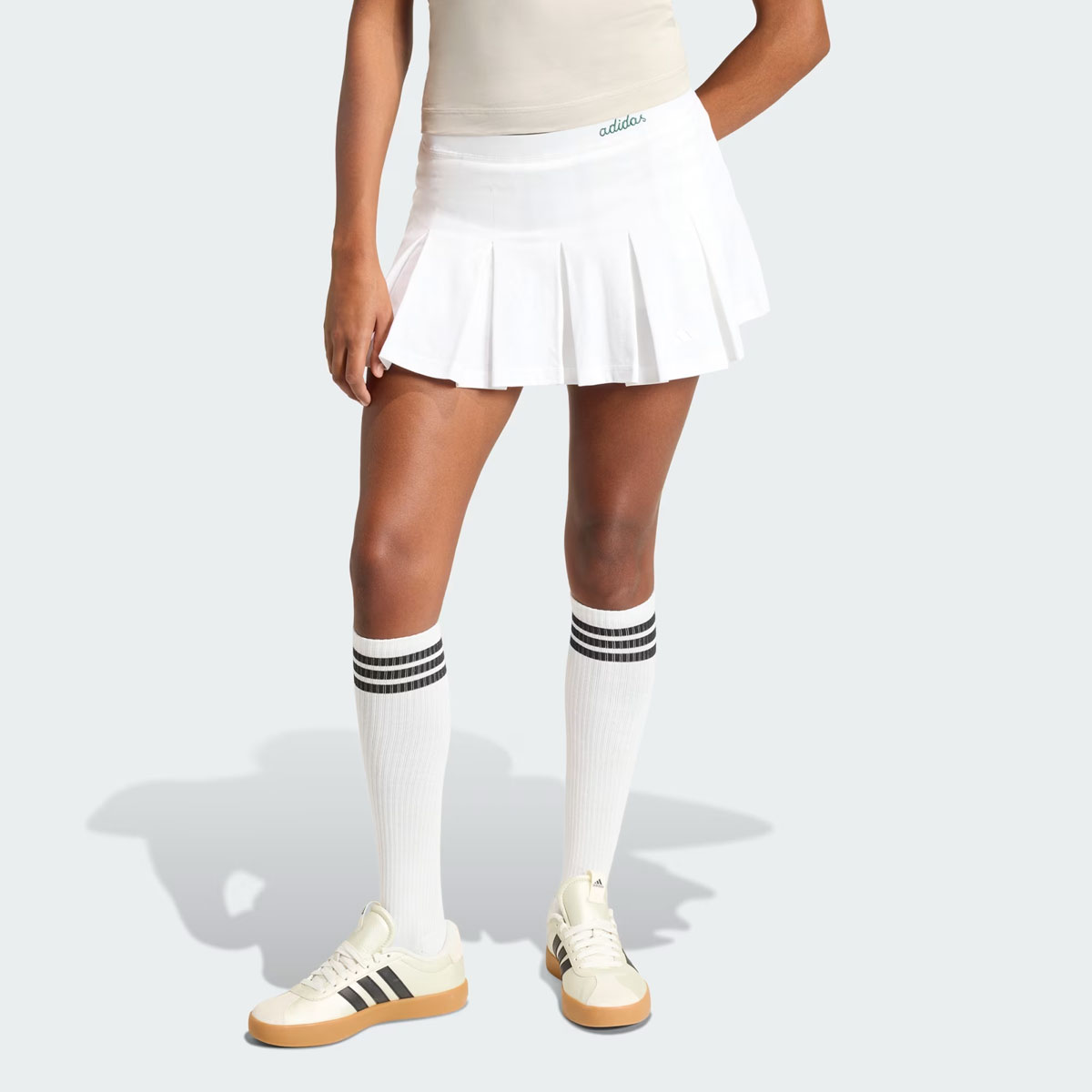 Saia Adidas Colorpop Essentials Feminina Branca