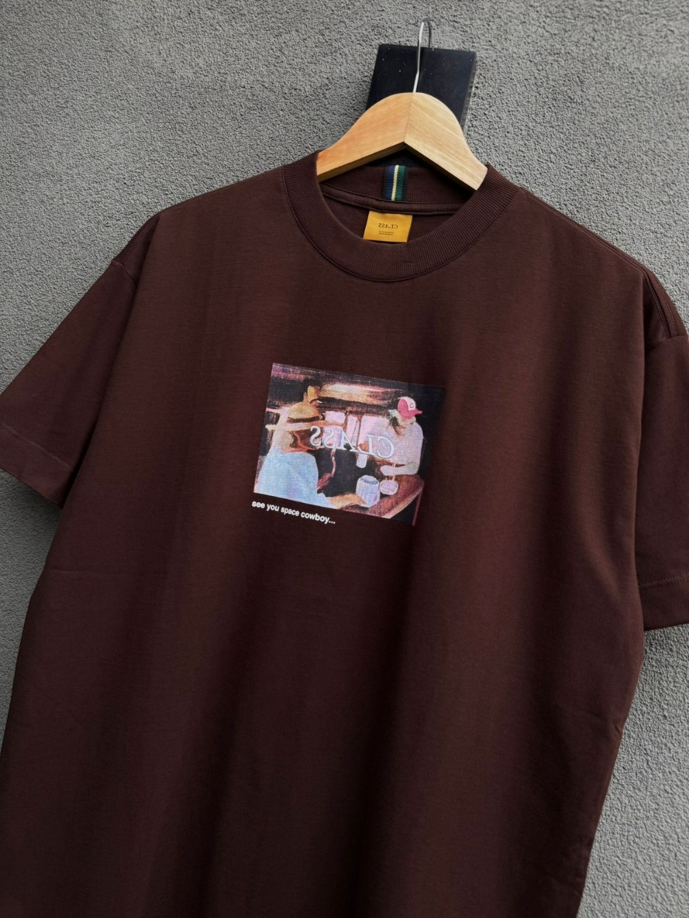 Camiseta Class 3 Velhos Brown — XG, Novo