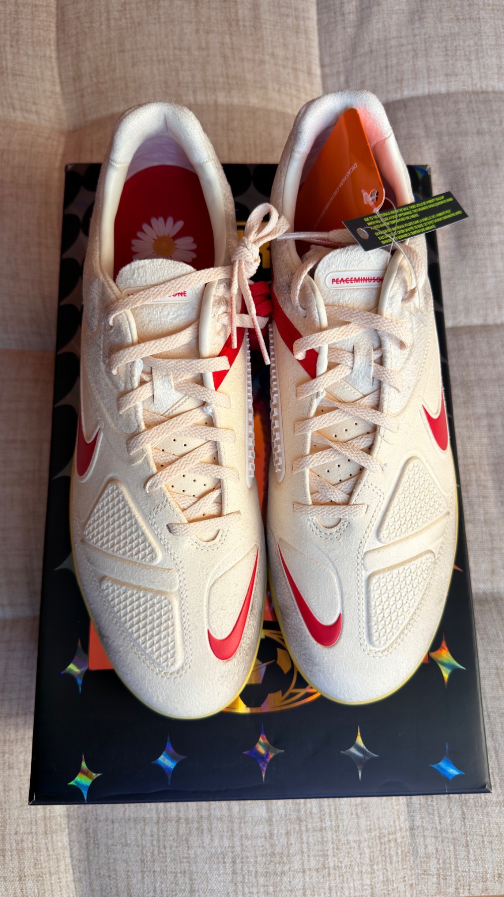 PEACEMINUSONE x South Korea x Nike Cryoshot CTR 360 Cream — 44, Novo