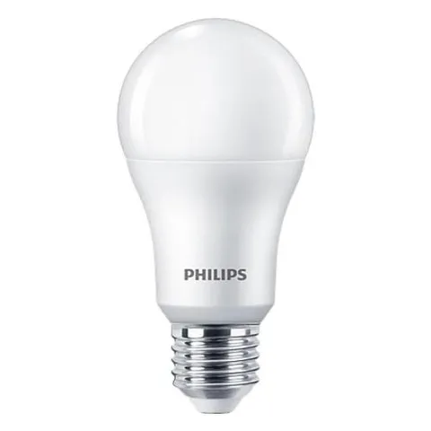 Lâmpada LED Philips E27 9W Bivolt Branco Quente