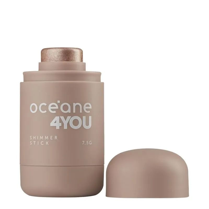 Iluminador em Bastão Dourado - Shimmer Stick Glitz Gold Oceane 4you 7,5g