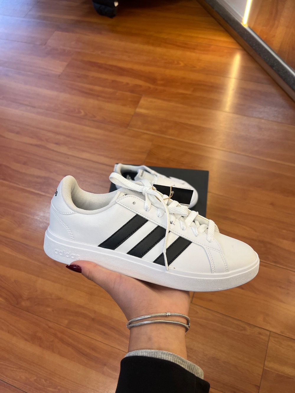 adidas Grand Court Base 3.0 Cloud White — 39, Novo