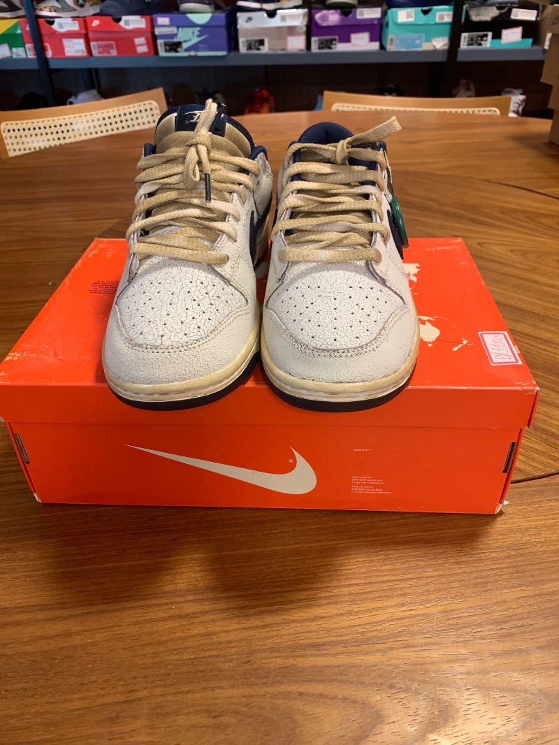 Foto 3 de Stranger Things x Nike Dunk Low Phantom Midnight Navy — 41, Novo