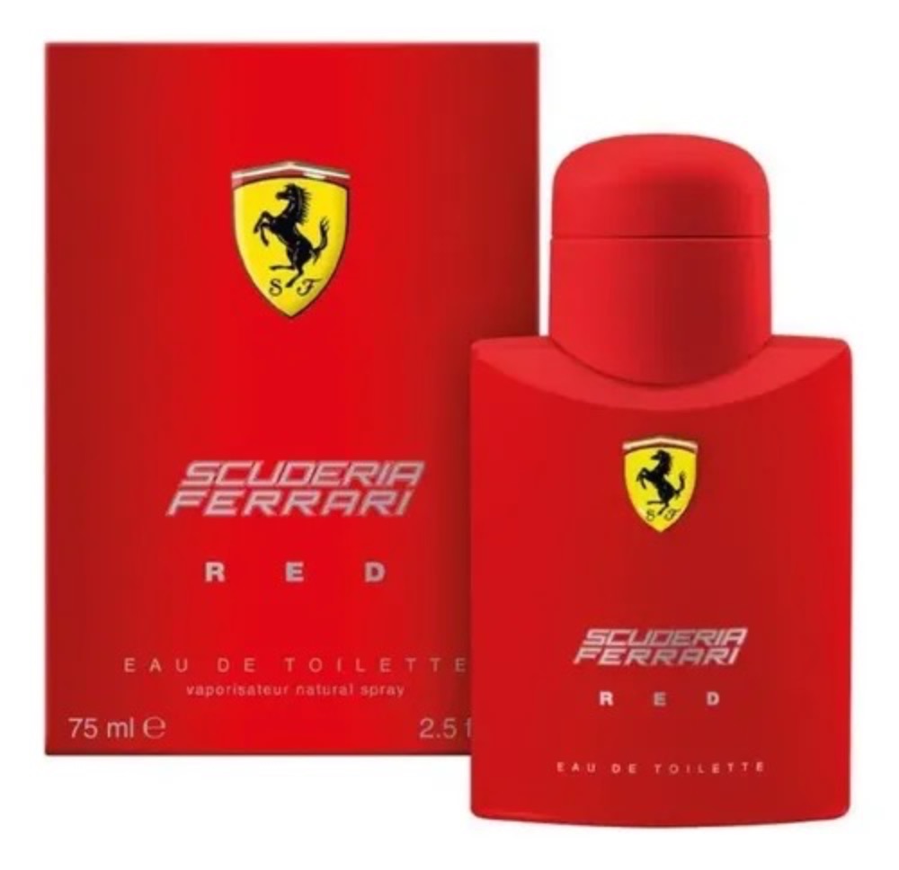 Perfume Ferrari Scuderia Red 125 ml — único, Novo